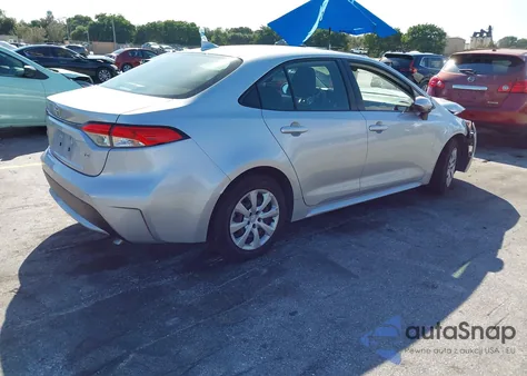 2021 Toyota Corolla Le from USA, damaged, VIN JTDEPMAE5MJ126678